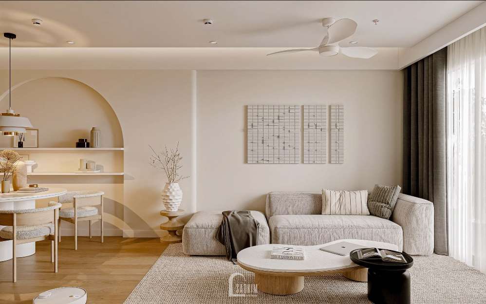 Thiết Kế Căn Hộ Phong Cách Minimalist Dự Án Feliz Homes Hoàng Mai